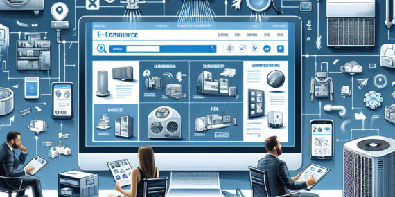 E-commerce w segmencie produktów HVAC dla firm.