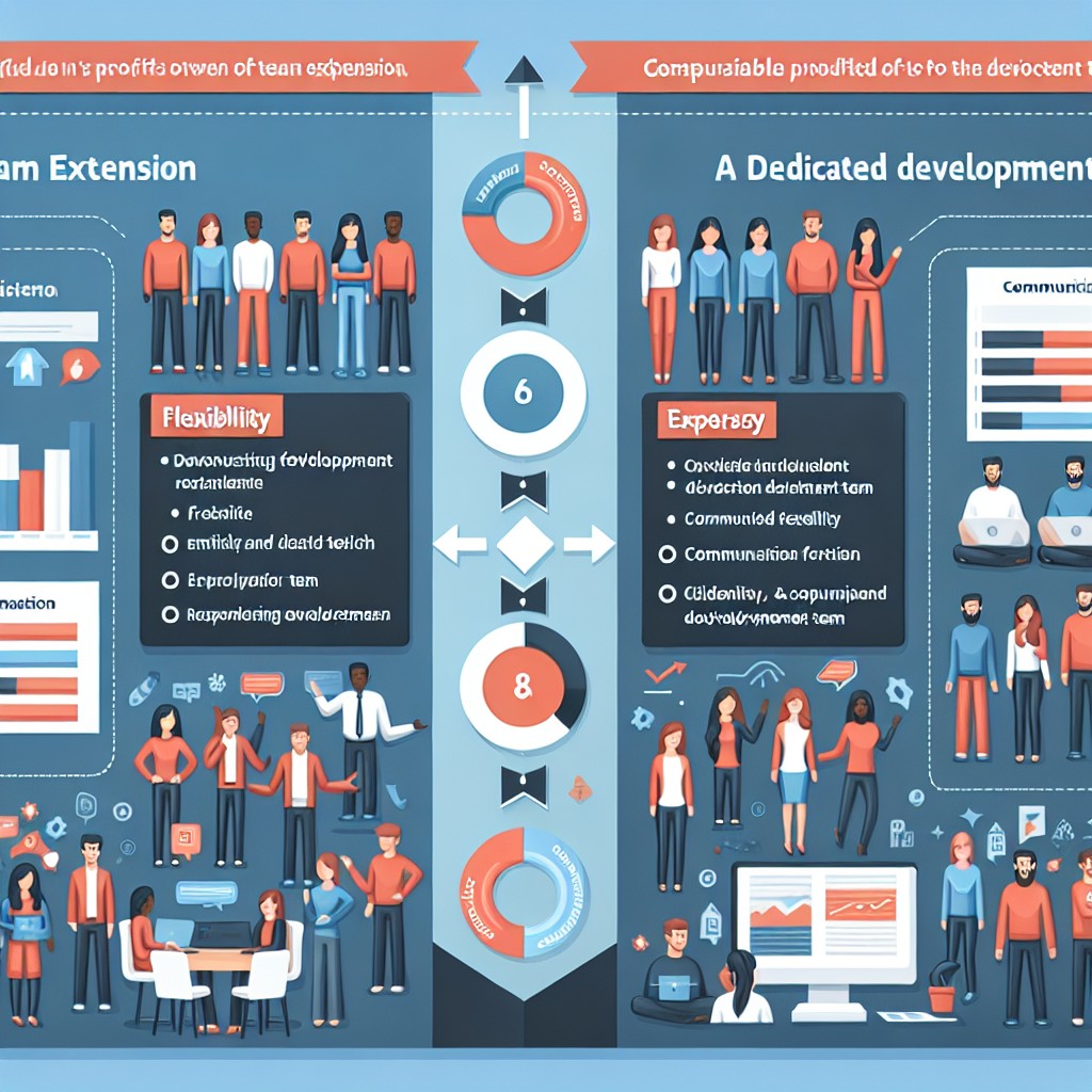 Team extension vs dedicated development team