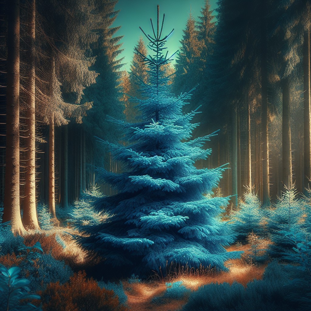 Was ist Blau Fichte?