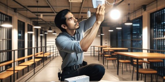 Montaż systemów alarmowych