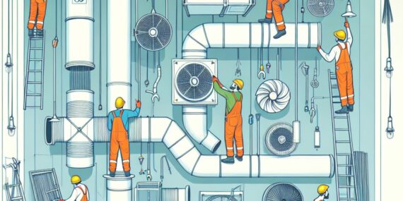 Montaż systemów wentylacyjnych